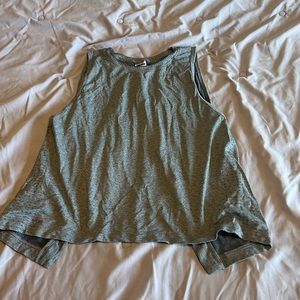 Open back Gymshark tank top